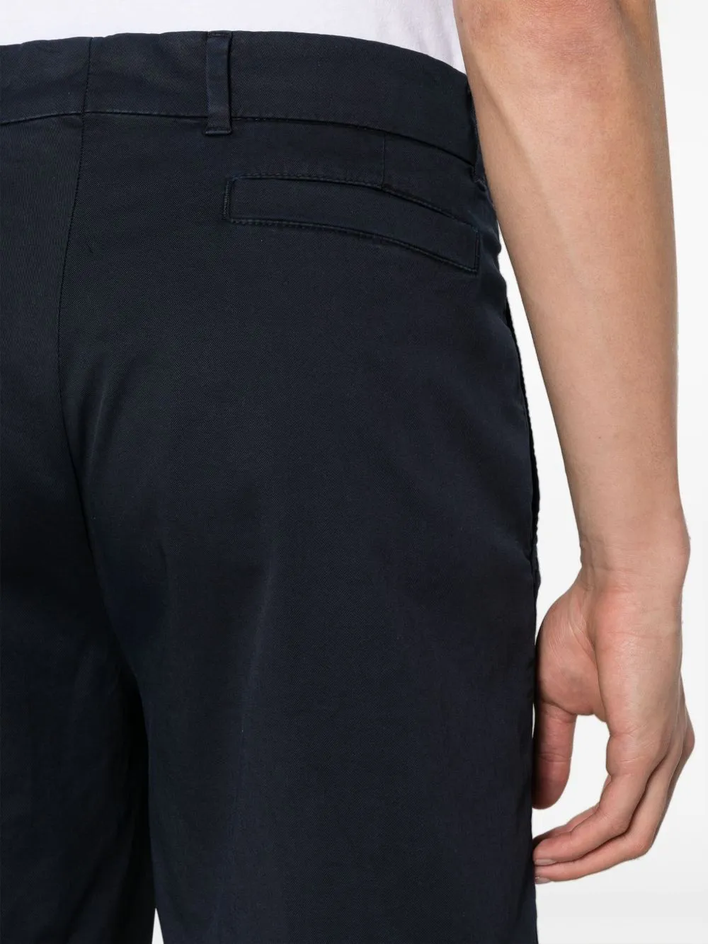 Dyed cotton shorts