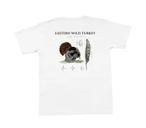 Eastern Wild Turkey Short Sleeve (White)