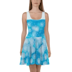 Elsa Frozen Inspired Princess Cosplay Costume - Skater Dress