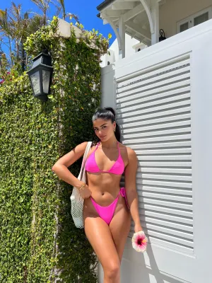 Elysia Top Neon Pink