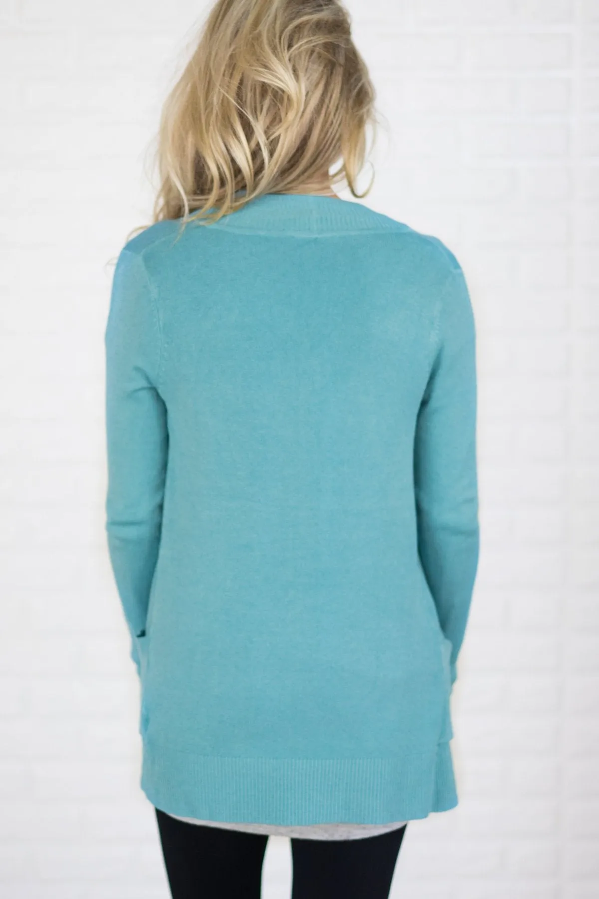Essential Mint Cardigan