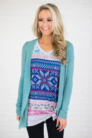 Essential Mint Cardigan