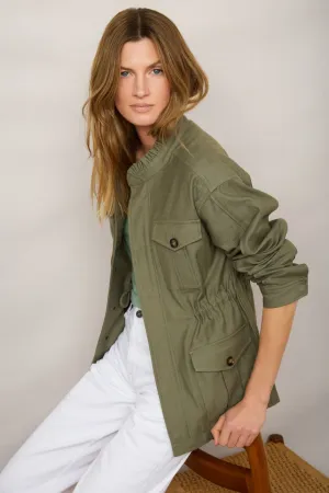 Eva Utility Jacket - Khaki