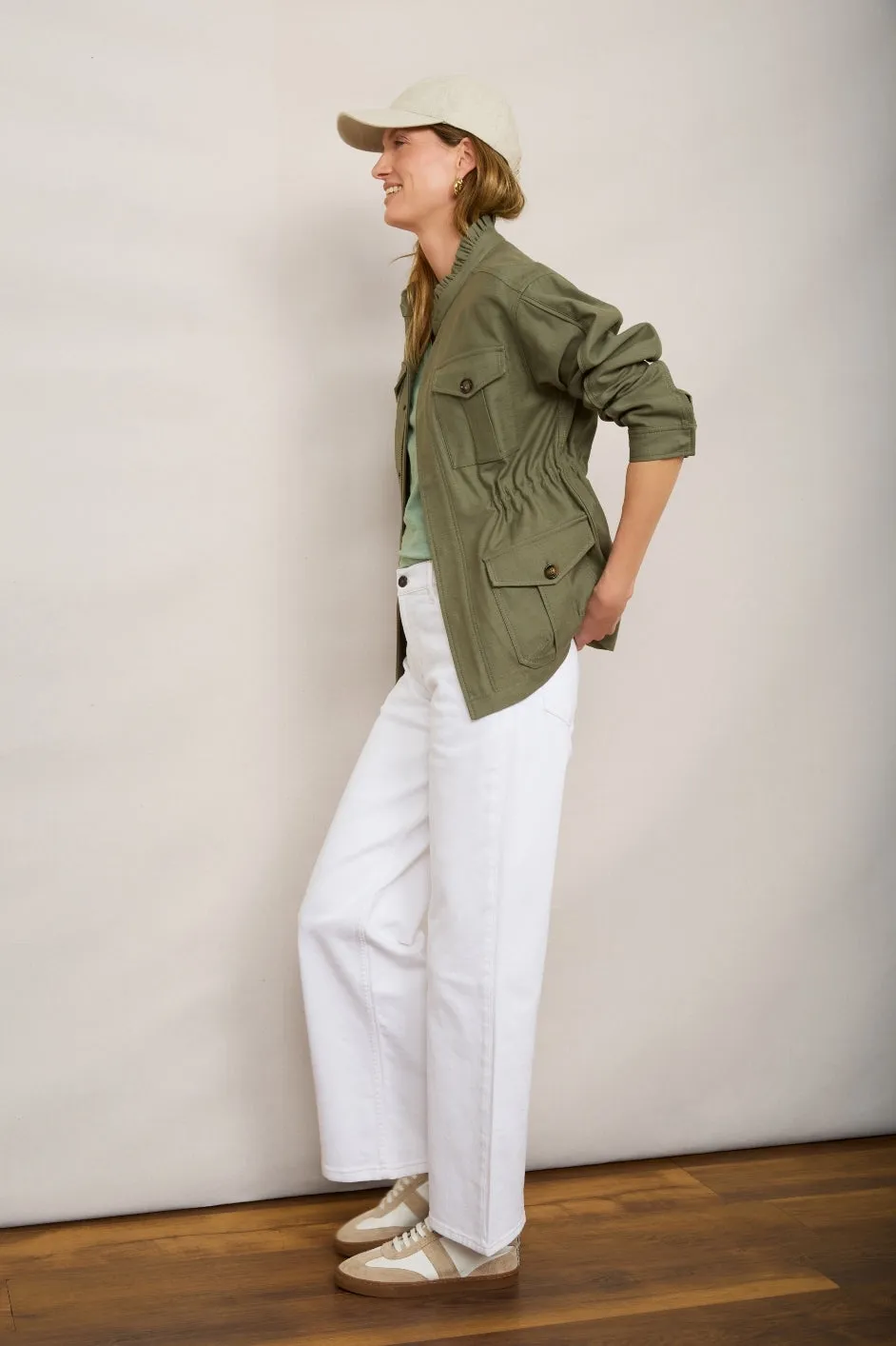 Eva Utility Jacket - Khaki