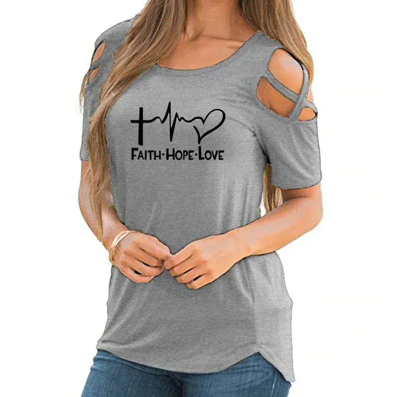 Faith Hope Love Plus Size Tops