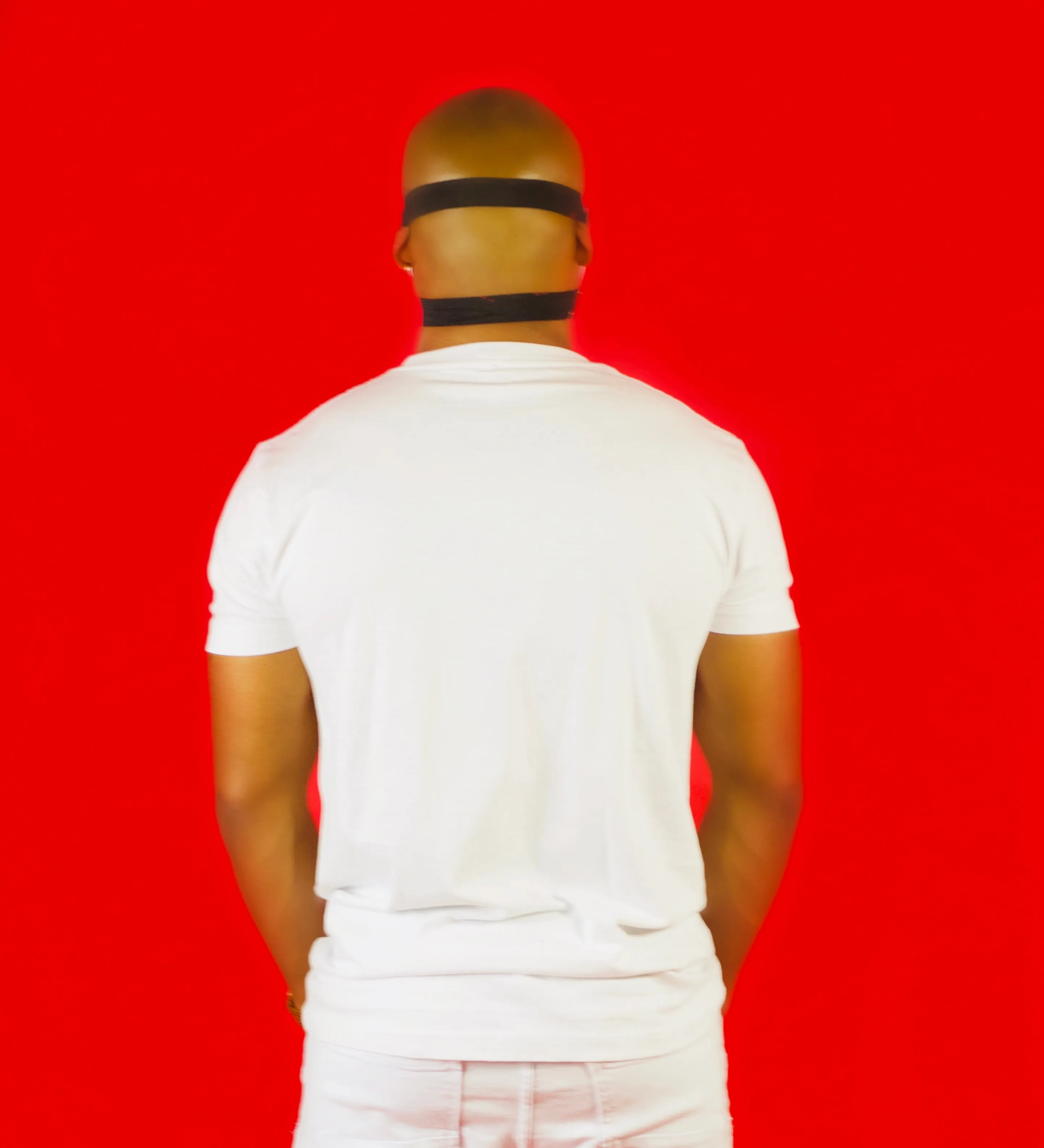 Fallon Aurielle Unisex Signature Classic T-Shirt (White & Red)