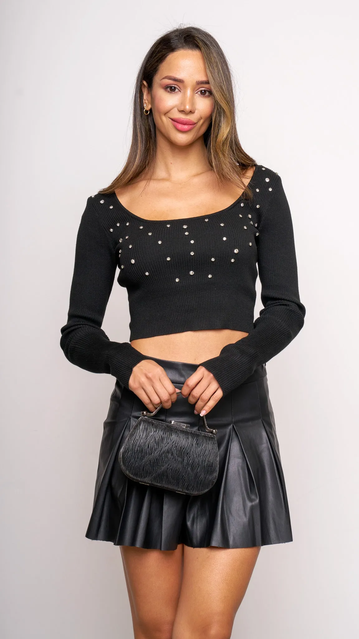 Fayete Top in black