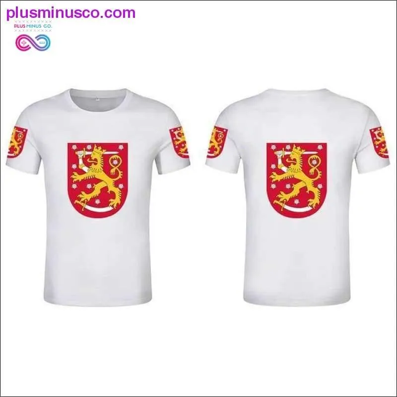 FINLAND T-shirt custom men's t-shirt Finland Sweden Finnish