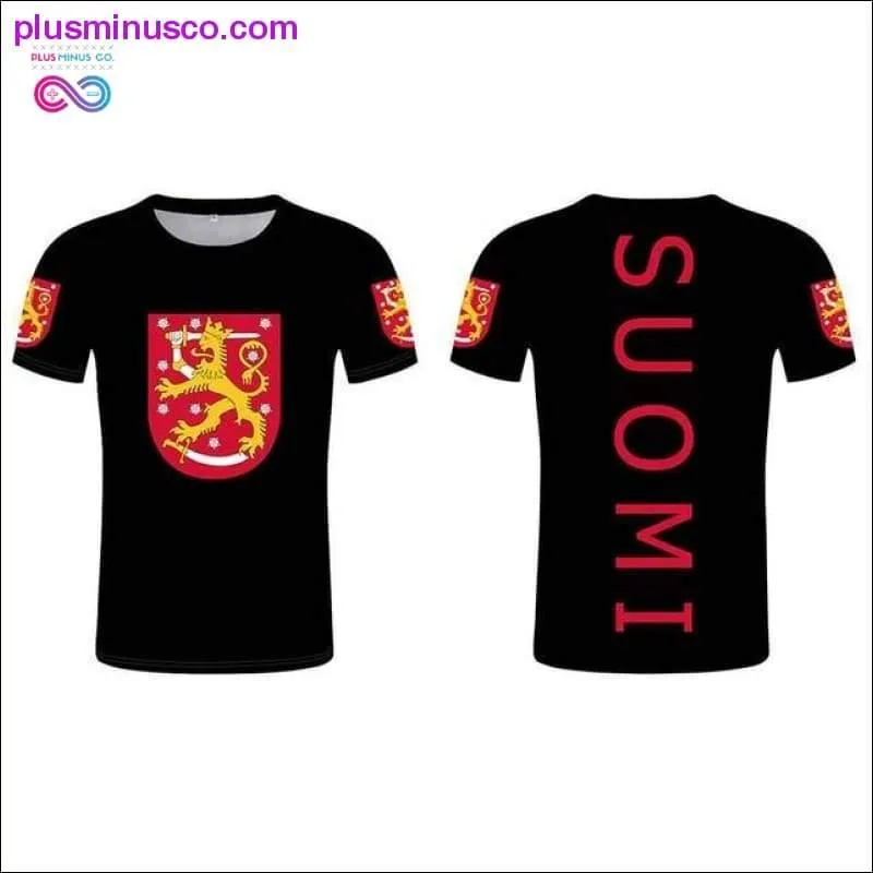 FINLAND T-shirt custom men's t-shirt Finland Sweden Finnish