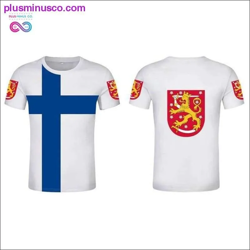 FINLAND T-shirt custom men's t-shirt Finland Sweden Finnish