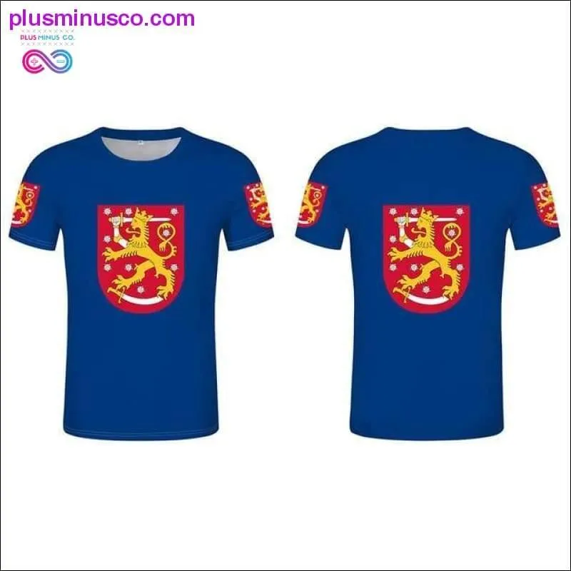 FINLAND T-shirt custom men's t-shirt Finland Sweden Finnish