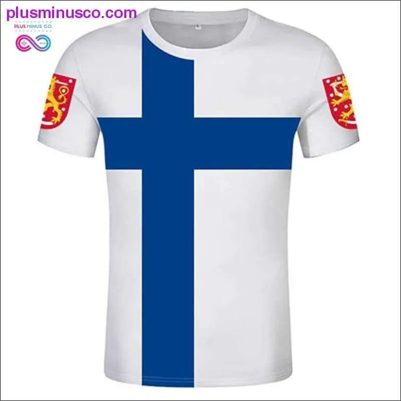 FINLAND T-shirt custom men's t-shirt Finland Sweden Finnish