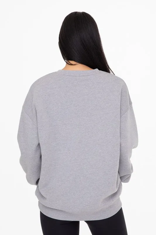 Fleece Pullover Sweatshirt