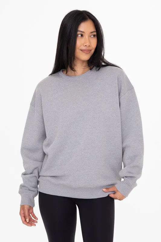 Fleece Pullover Sweatshirt