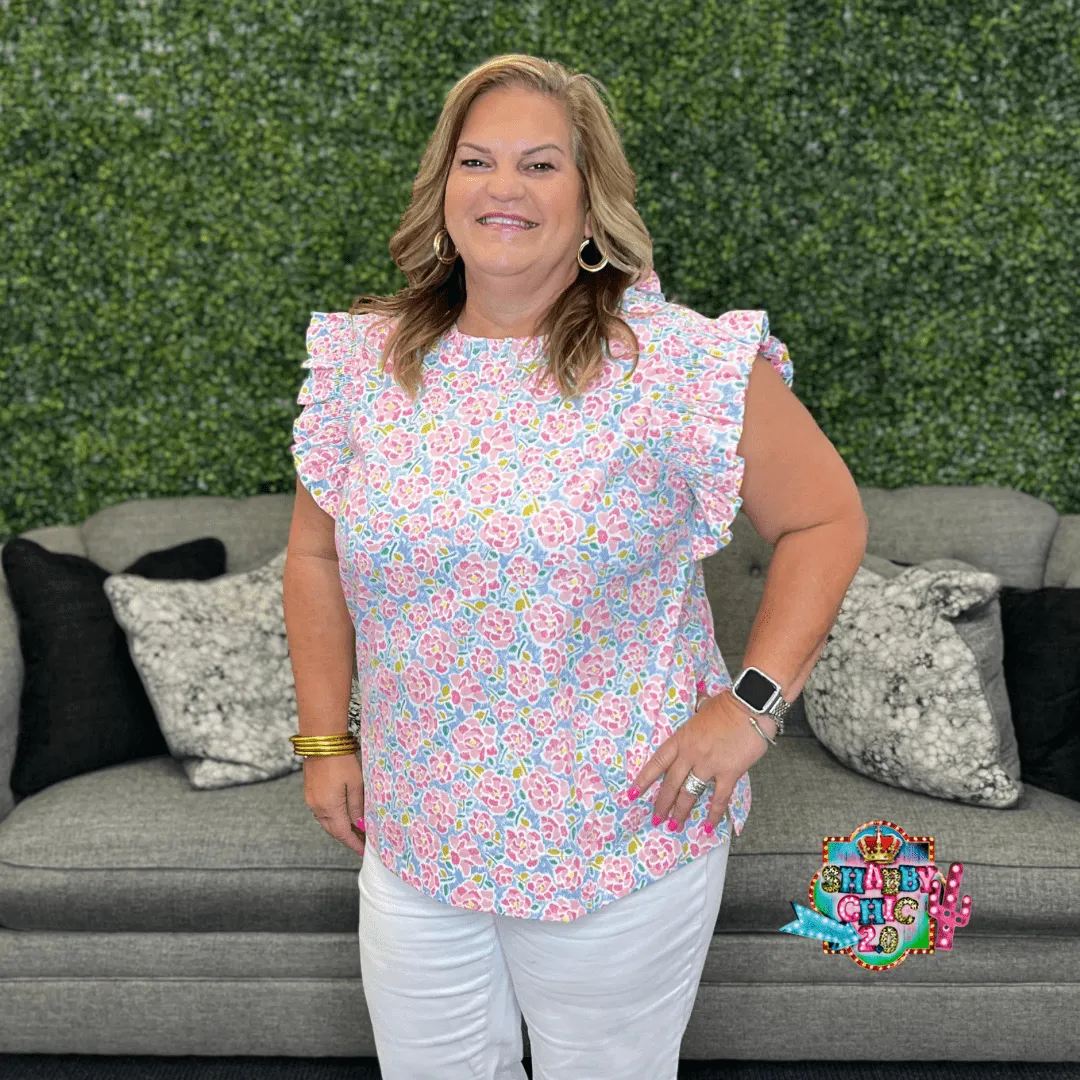 Floral Fantasy Top