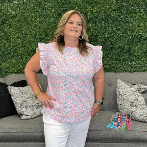 Floral Fantasy Top