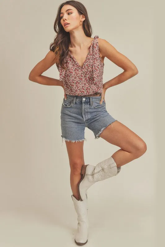 Floral Tank Blouse