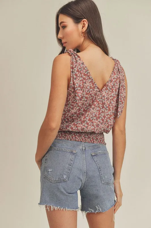 Floral Tank Blouse