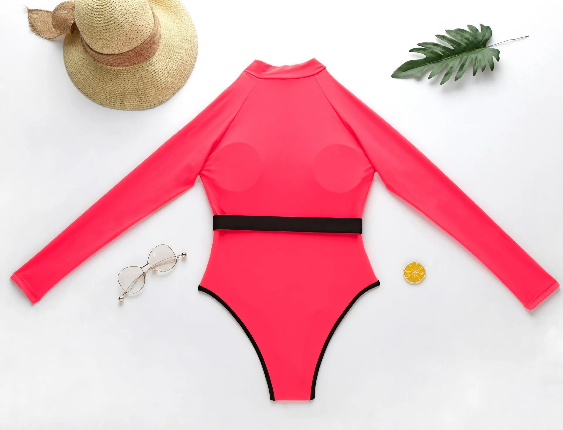 Fluorescent sexy ladies swimwear trendy