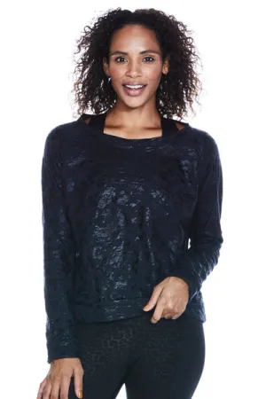 Foil Me Not Sweatshirt Black