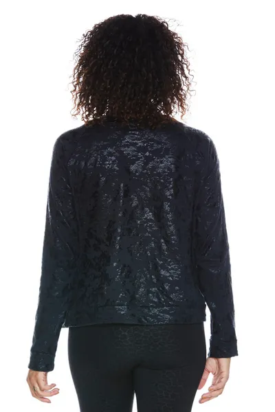 Foil Me Not Sweatshirt Black