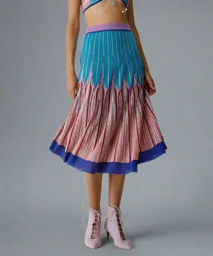 Forte Forte skirt with "happy sun" inlay