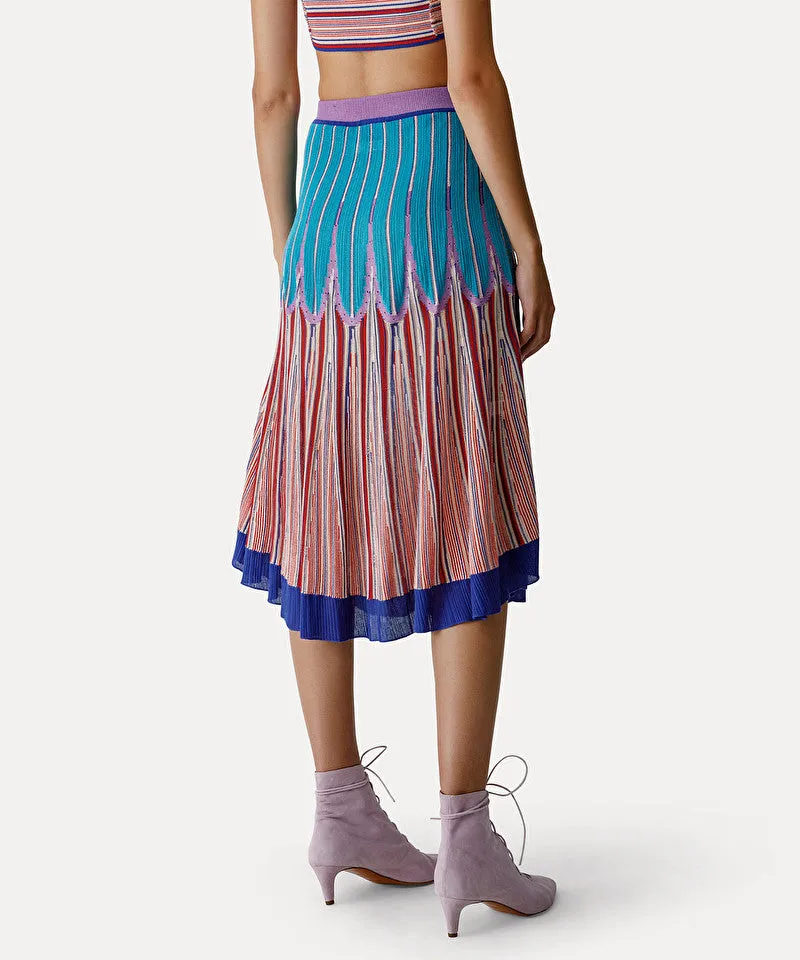 Forte Forte skirt with "happy sun" inlay