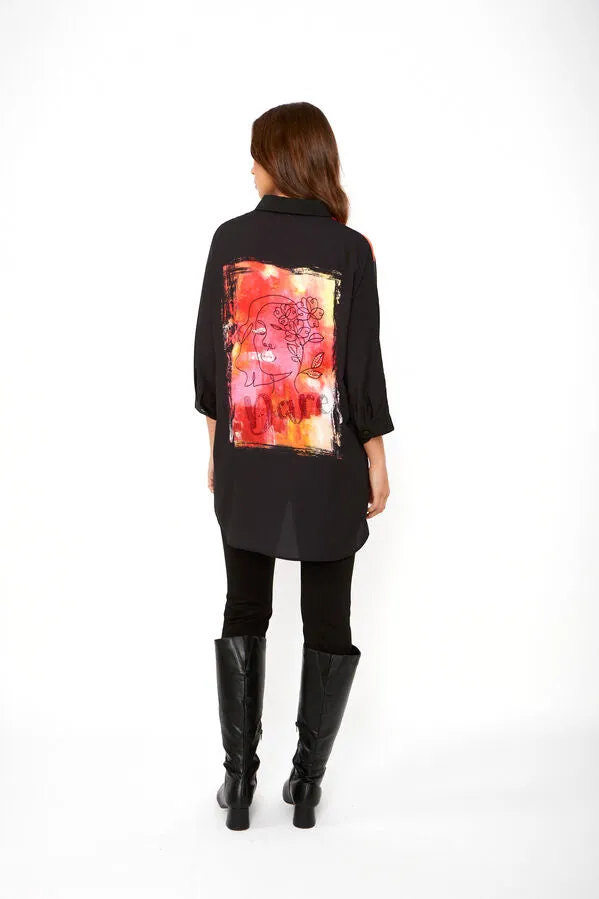 Frank Lyman Chic Jewel Embellished Top