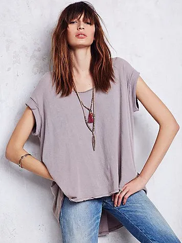 Free People We The Free Kristin Tee | Fawn | Sale