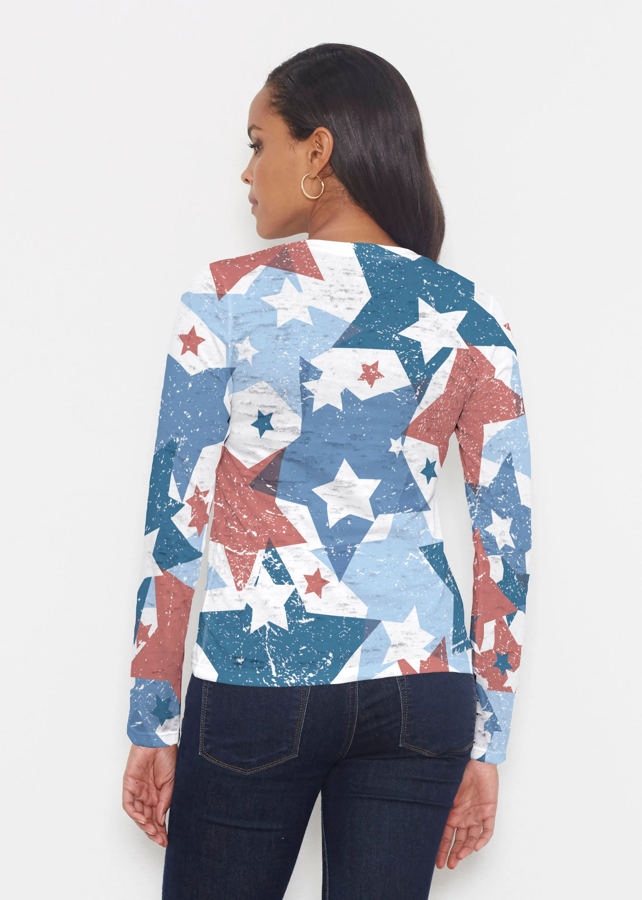 Freedom Starburst (13245) ~ Signature Long Sleeve Crew Shirt