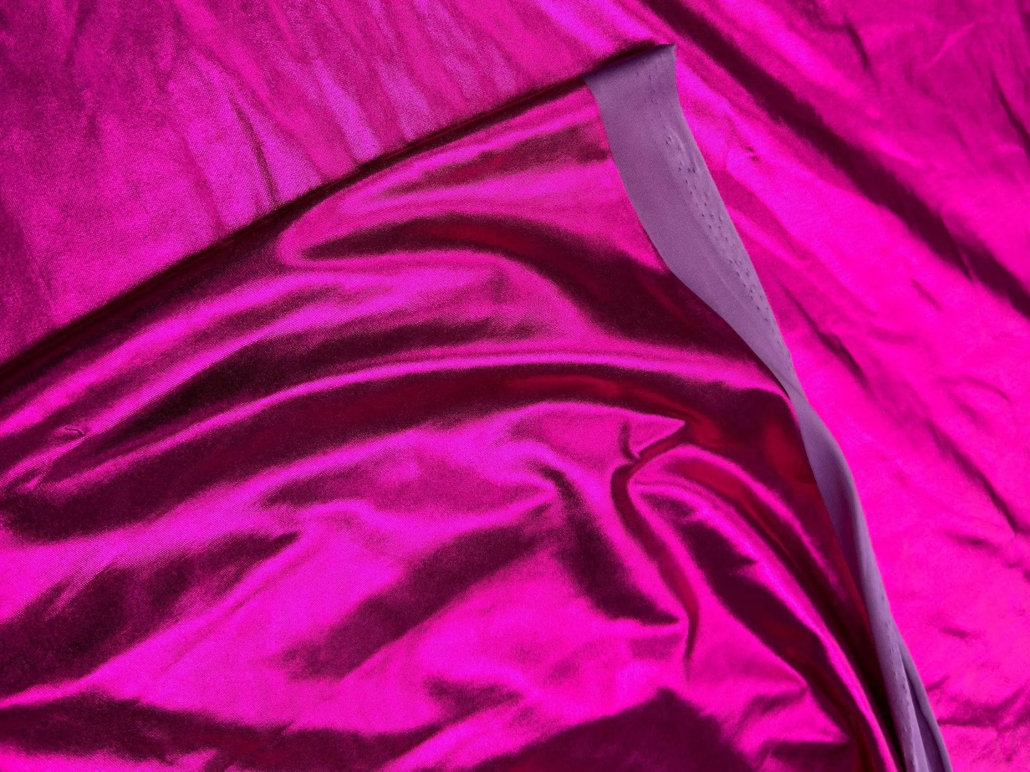 Fuchsia Spandex Lame Foil