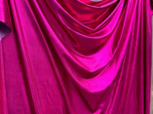 Fuchsia Spandex Lame Foil