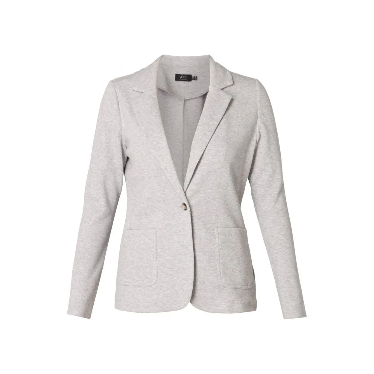 Georgia Jersey Blazer - Classic Grey