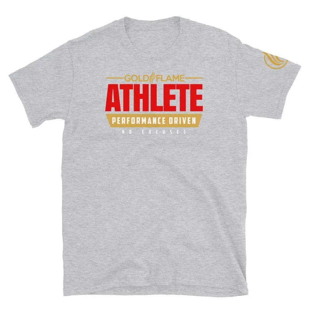 Gold Flame Athlete T-Shirt
