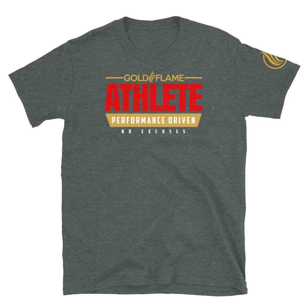 Gold Flame Athlete T-Shirt