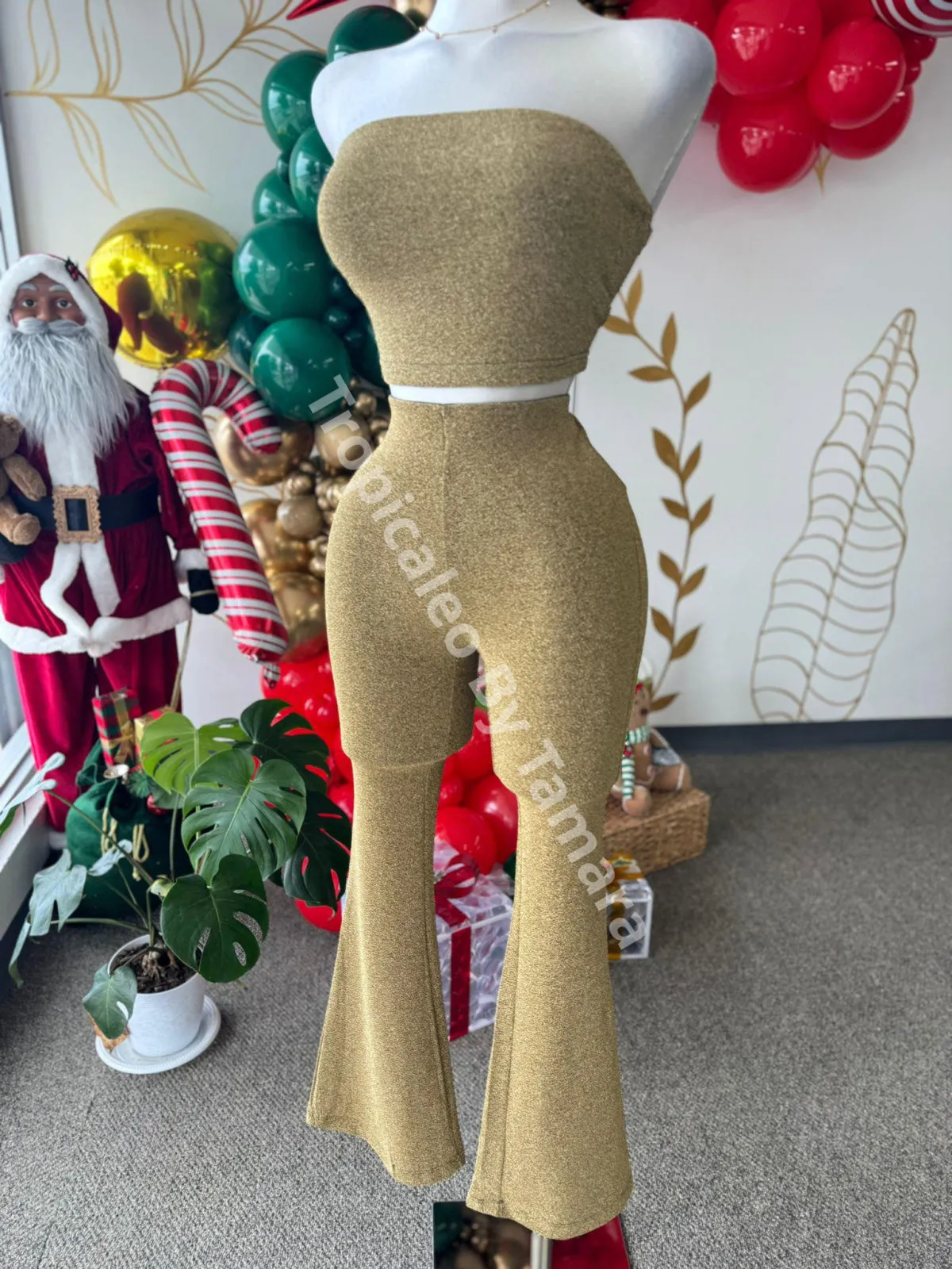 Golden Vest Top