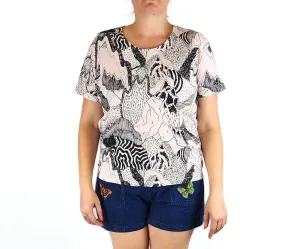 Gorman mountains print t-shirt size 14