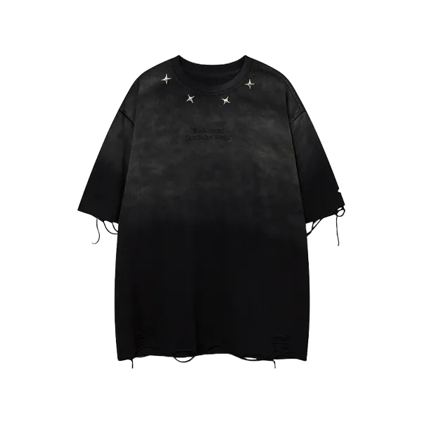 Gradient star Tee-D734 | Inspanda