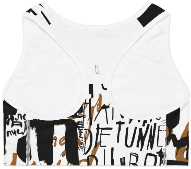 Graffiti Chic Sports Bra