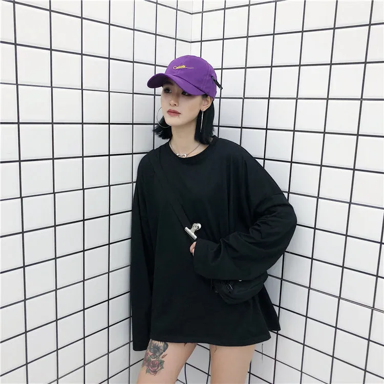 Harajuku casual long sleeve  sweatershirt  KF7008