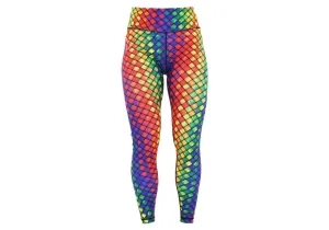 Harlequin leggings with pockets