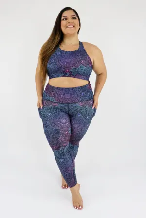 Holographic Mandala - Dynamic Active - Pocket Full Leggings