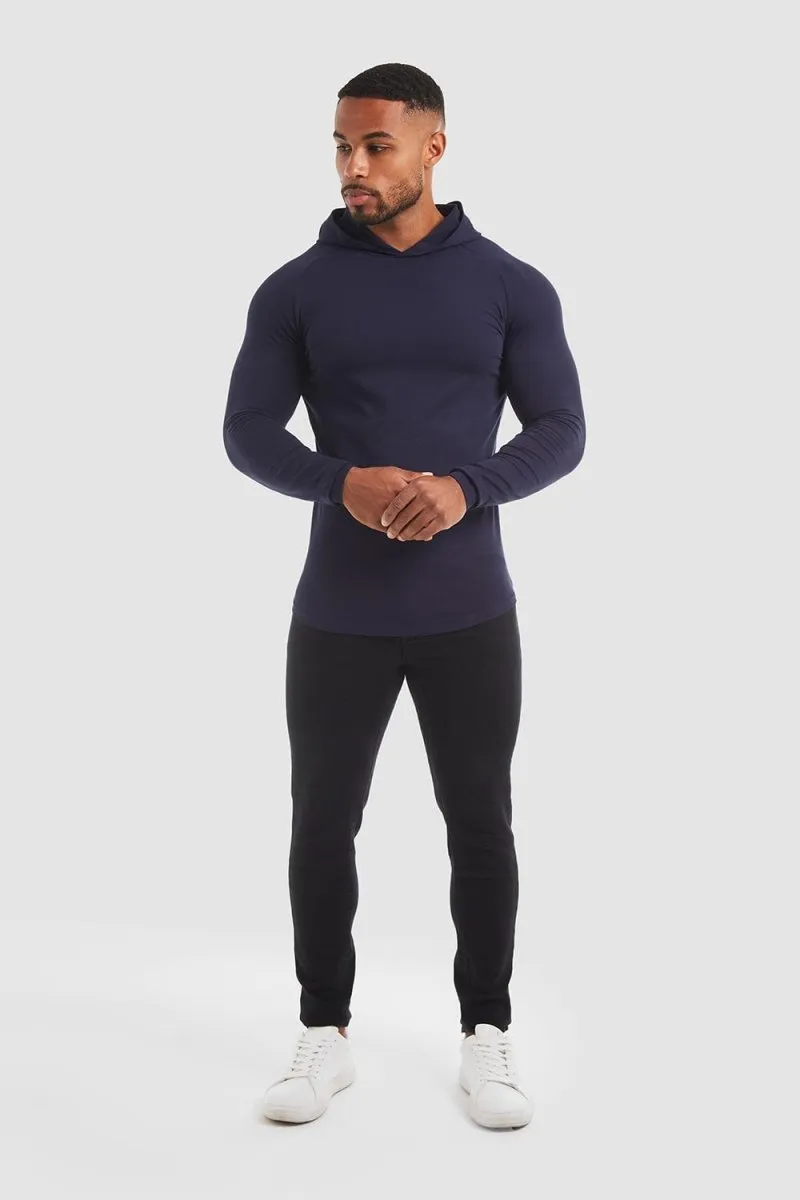 Hooded Top in True Navy