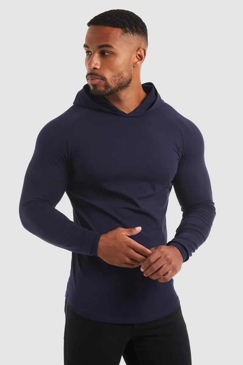 Hooded Top in True Navy