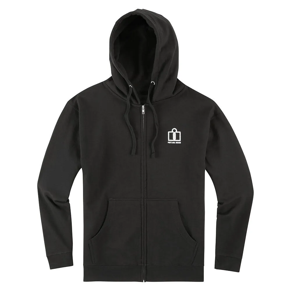 ICON HOODY ICON ARC BLACK
