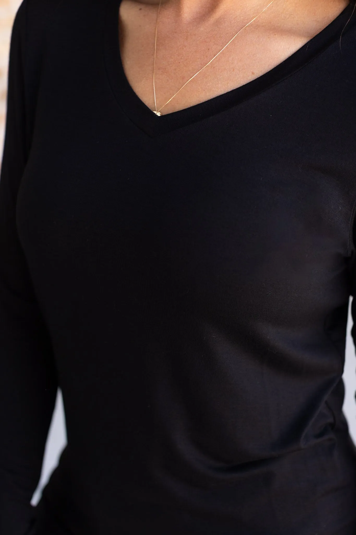 IN STOCK Larissa Long Sleeve - Black