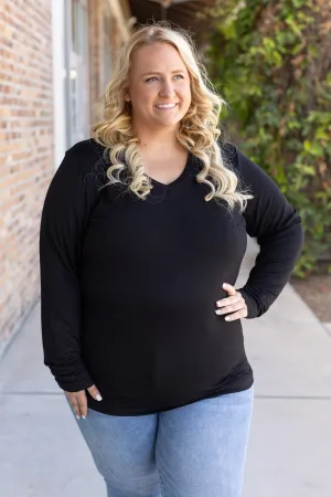 IN STOCK Larissa Long Sleeve - Black