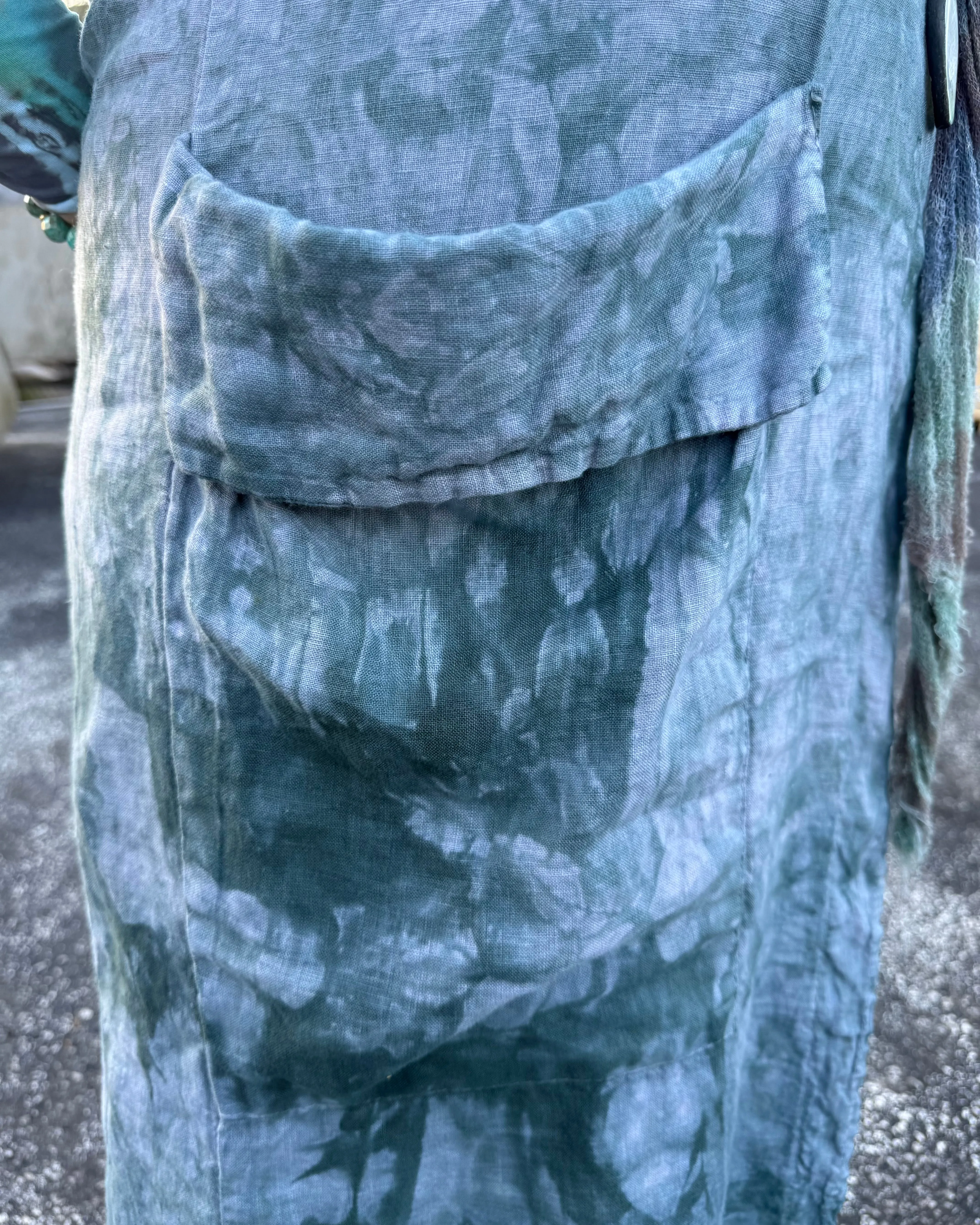 Indigo Dream Tie Dye Dress