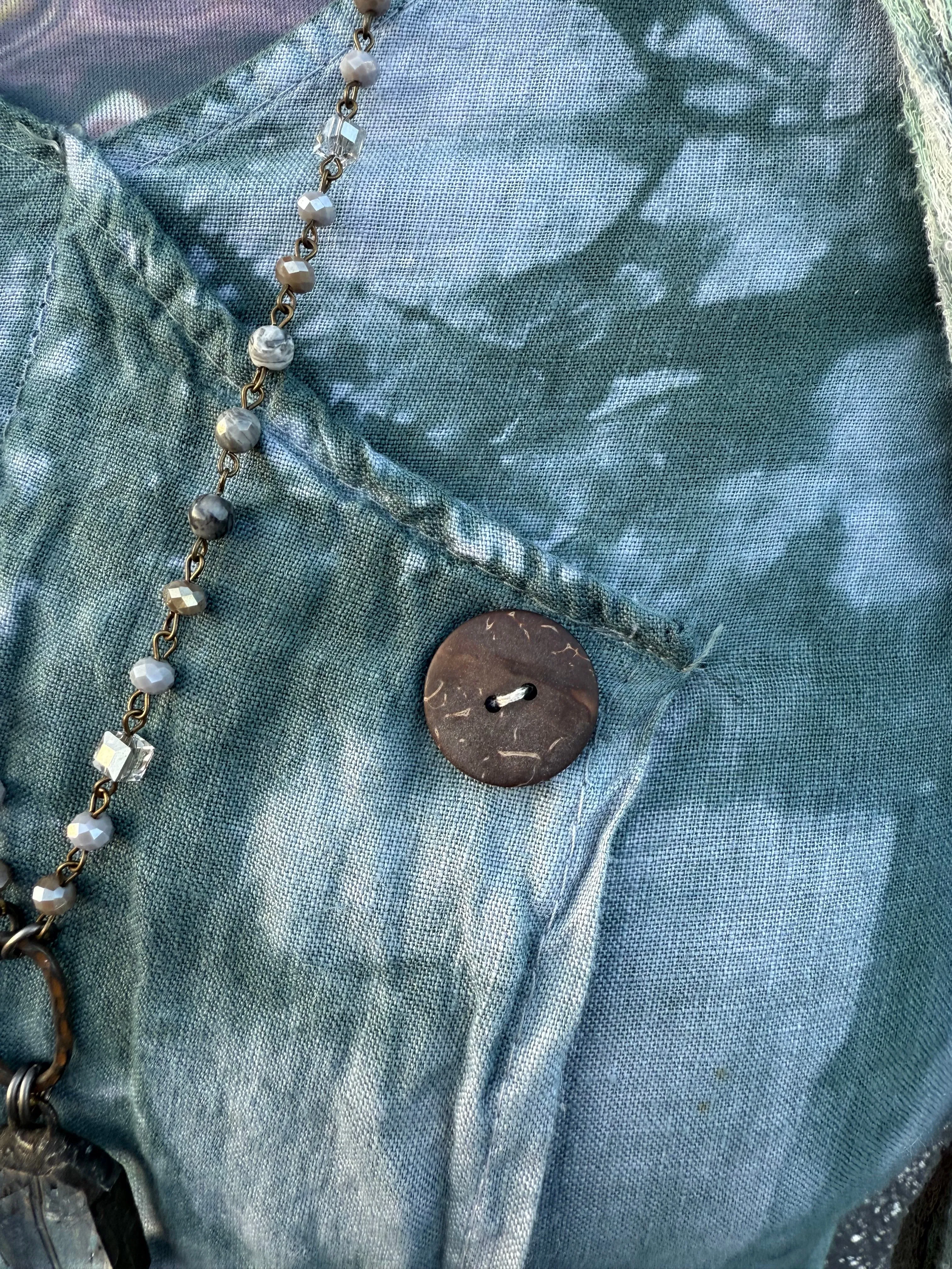 Indigo Dream Tie Dye Dress