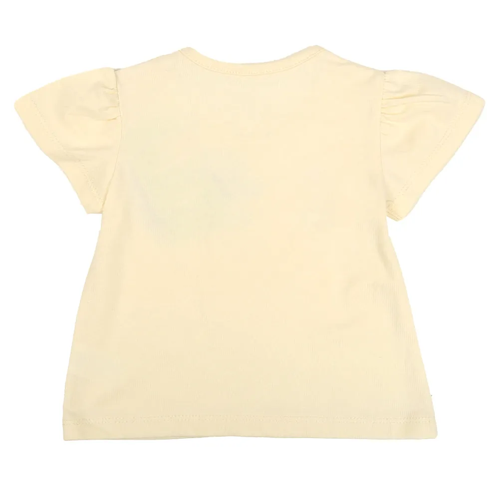 Infants Girls T-Shirt Dad Mom - Papyrus | Bachaa Party Baby Clothes Girls Tops & T-Shirts
